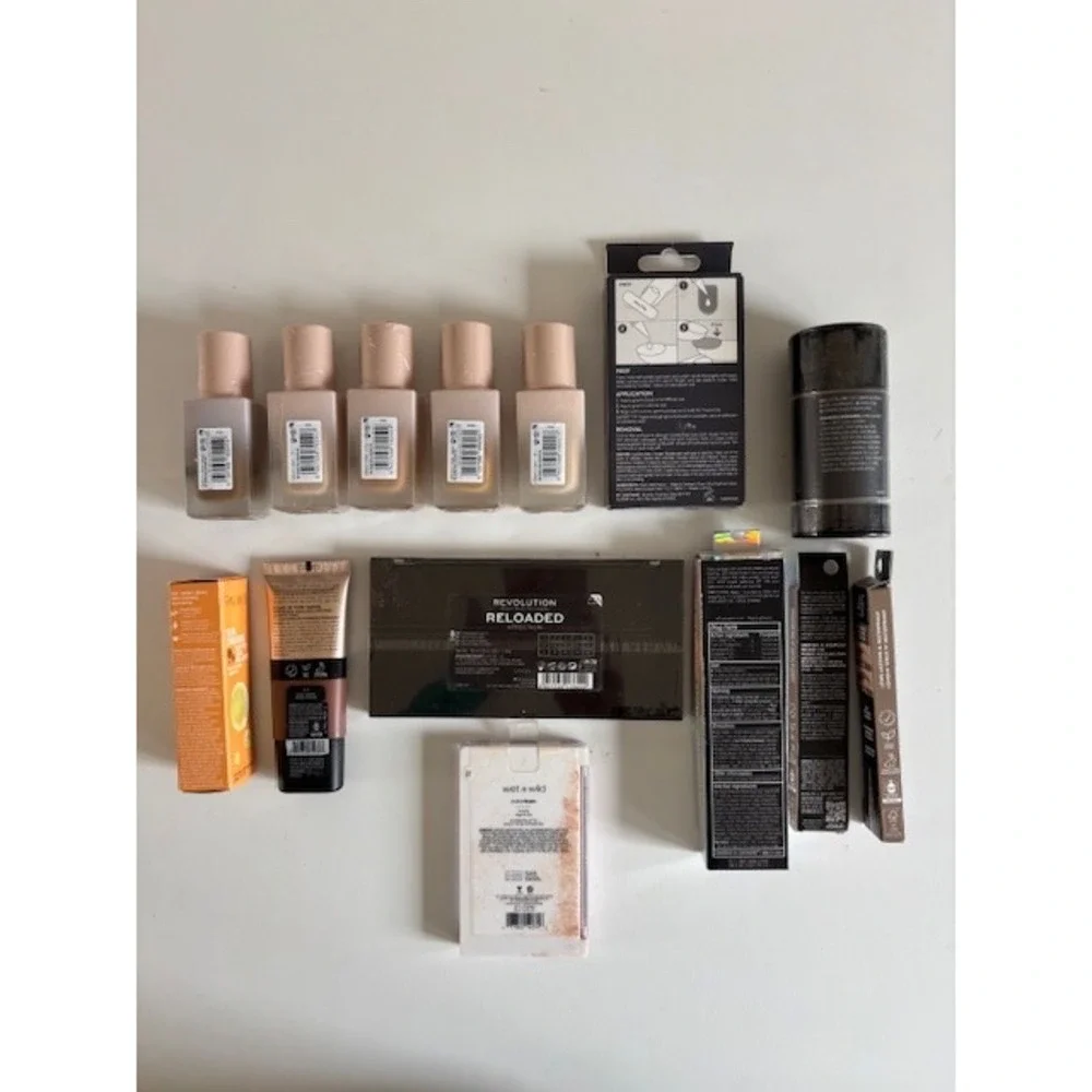 Makeup Bundle: Gel Nails, CC Cream, Eye Shadow, Foundation etc‎